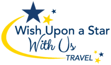 Wish Upon a Star With Us Travel logo